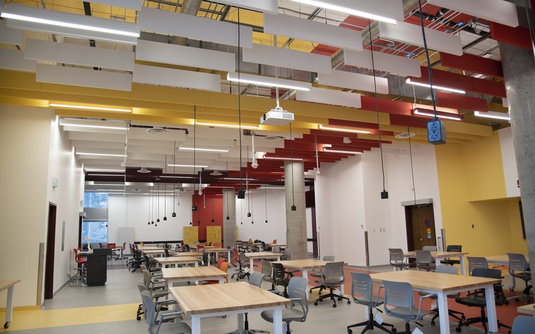 Custom Electric Overcomes Supply Chain Challenges to Deliver Beautifully Renovated Classrooms at the University of Calgary